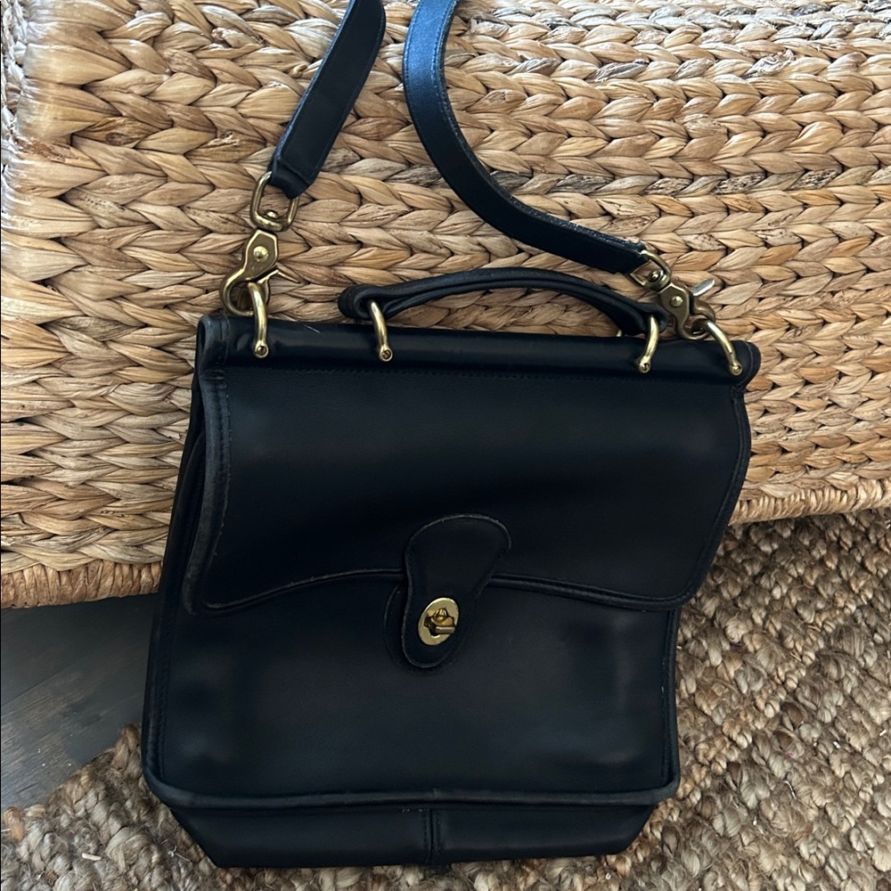 Coach Vintage Willis Bag in Black Style No. HNC 9927 - Picture 10 of 12